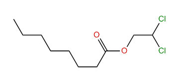 2,2-Dichloroethyl octanoate